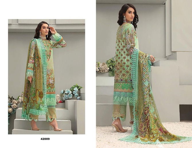 Razia Sultan Vol 42 By Apana Cotton Pakistani Salwar Suits Catalog